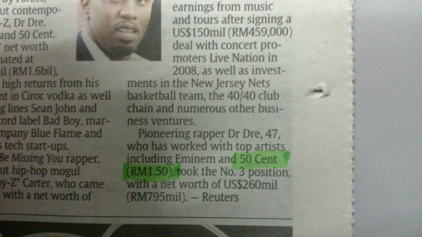 50 Cent Conversion
