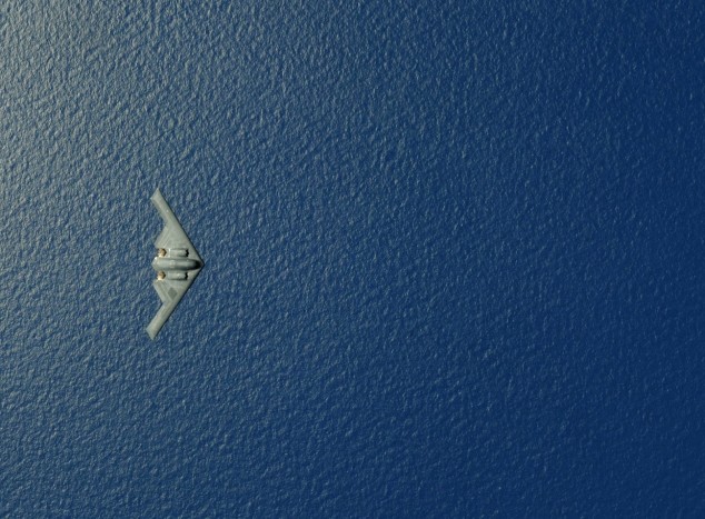 Aerial view of ocean