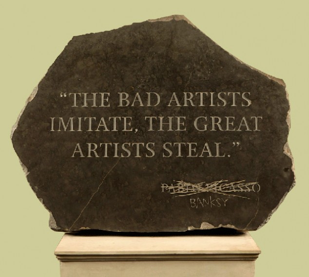 quotes on art. banksy quotes on art