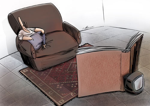 Book Cartoons - 08