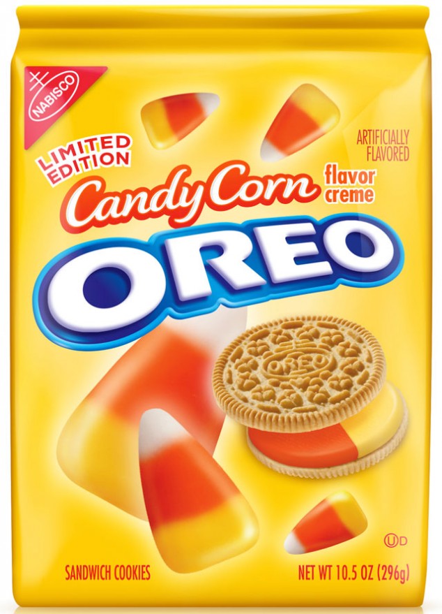 Candy Corn Oreo Cookies