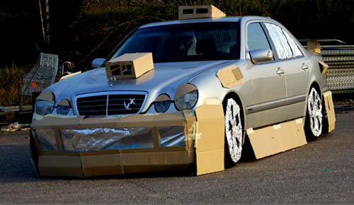 Cardboard car modification - 03