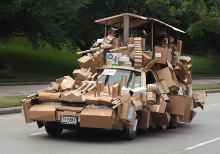 Cardboard car modification - 05