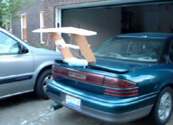 Cardboard car modification - 06