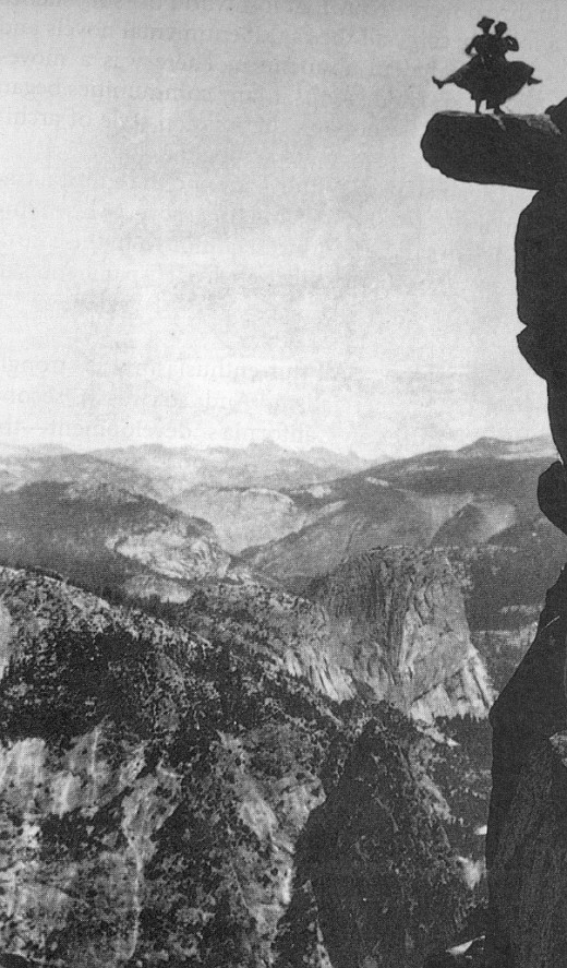 Dancing on Glacier Point