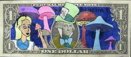 Defaced currency 10