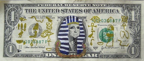 Defaced currency 15