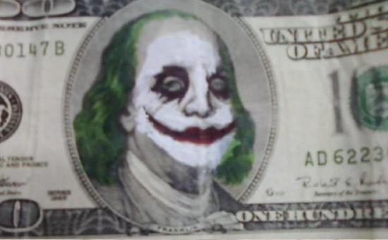 Defaced currency 4