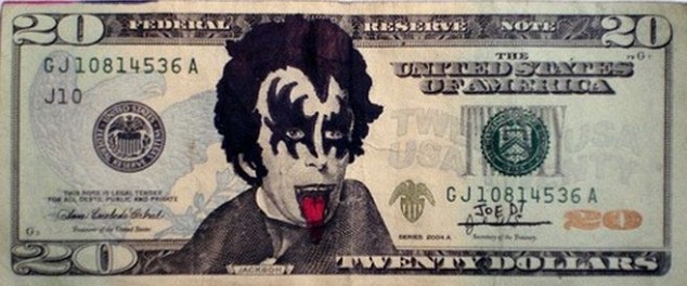 Defaced currency 7