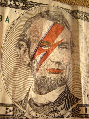 Defaced currency 9