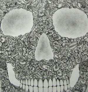 Floral Skull 1