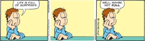 Garfield Minus Garfield - Life is full of surprises
