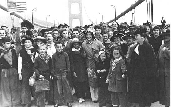 Golden Gate Bridge opening, 1937 3