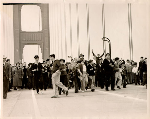 Golden Gate Bridge opening, 1937 6
