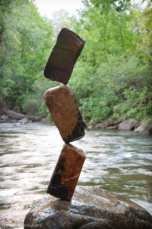 Gravity Glue - Amazingly balanced stacks of rocks - 05