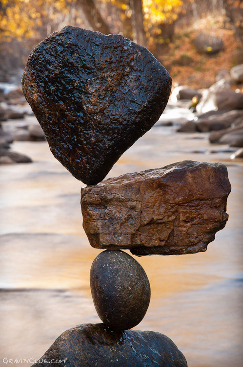 Gravity Glue - Amazingly balanced stacks of rocks - 11