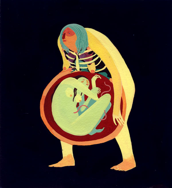 How women feel toward the end of pregnancy