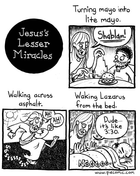 Jesus' Lesser Miracles
