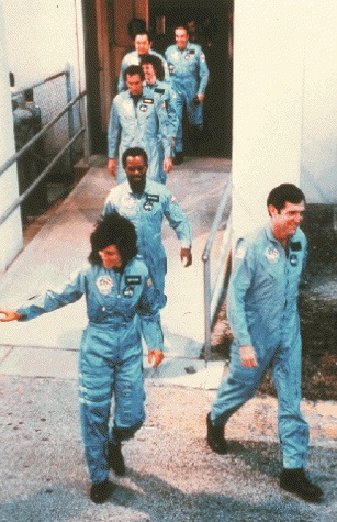 Last known photos - Challenger Crew