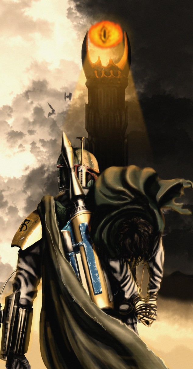 Lord of the Rings, Star Wars mashup 2