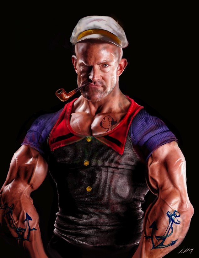 More Realistic Popeye - 08