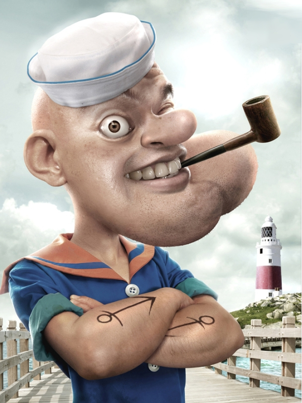 More Realistic Popeye - 13