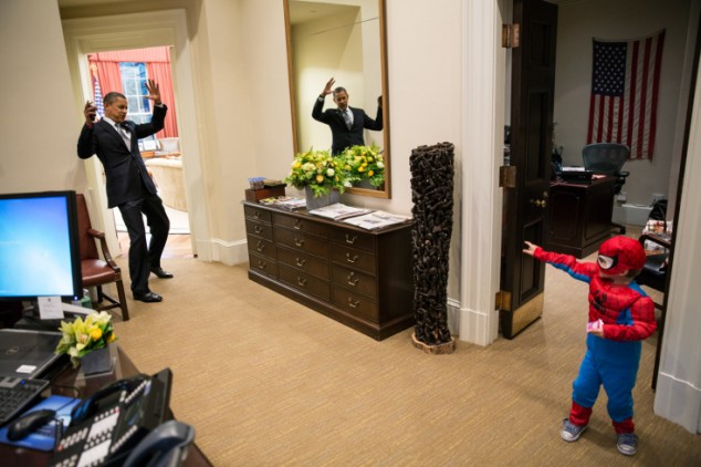 Obama Caught in a Web