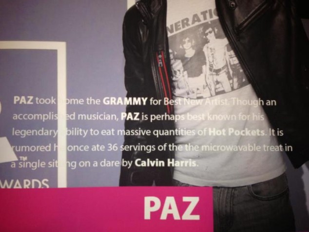 Paz Grammy Museum Prank - 03