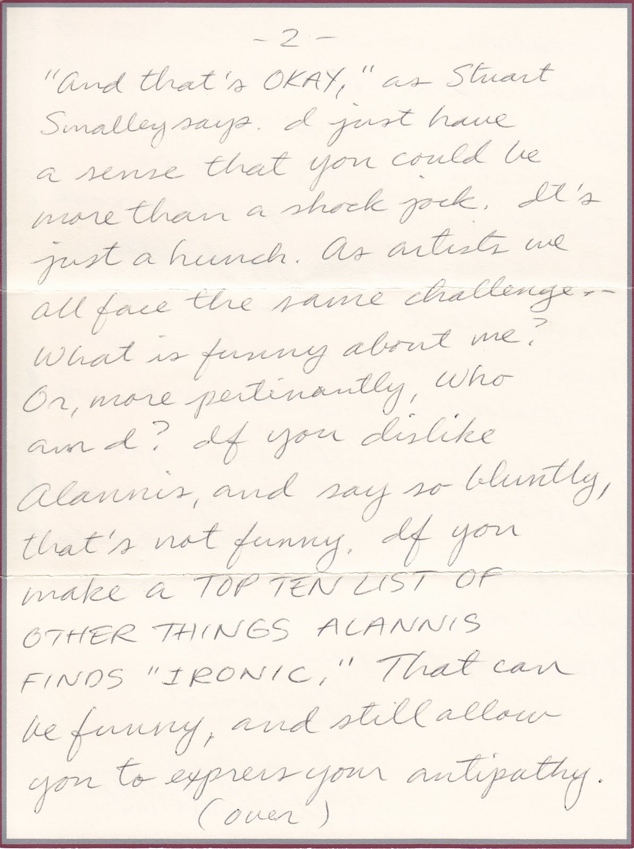 Phil Hartman Letter - 03