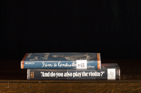 Poetry with Stacked Books - 02