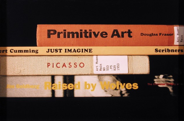 Poetry with Stacked Books - 11