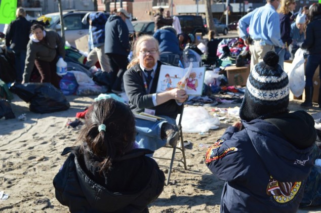 Queens Library Story Time at the Beach