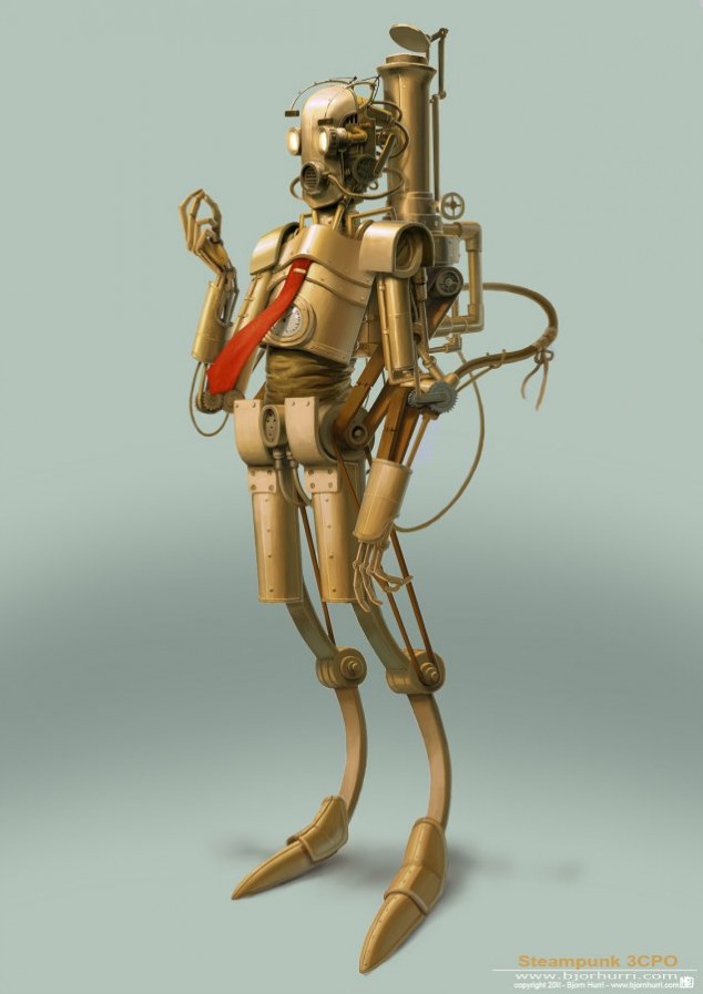 Steampunk C3PO