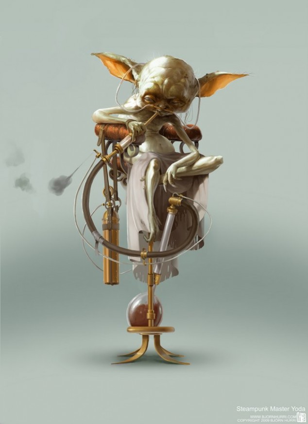 Steampunk Yoda