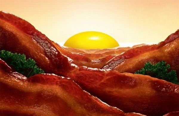 Sunrise for breakfast