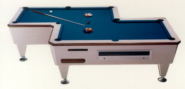 Unusually-shaped Pool Table - Zig Zag