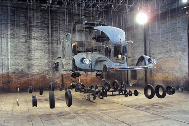 VW Beetle sculpture - 11