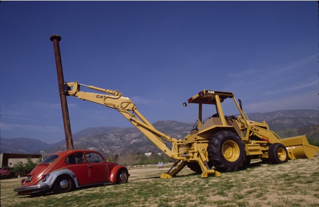 VW Beetle sculpture - 15