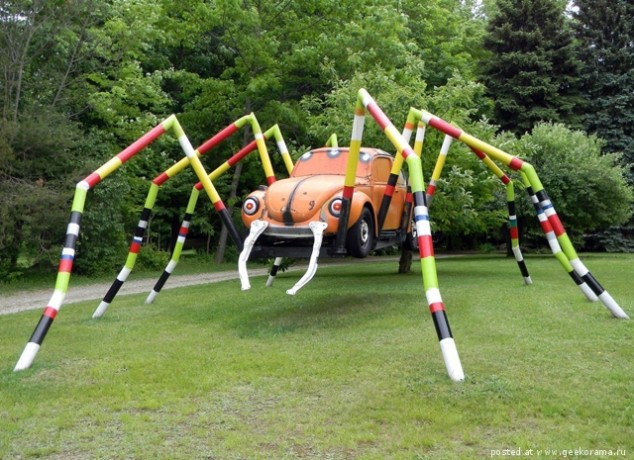 VW Beetle sculpture - 22