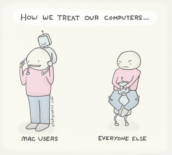 How we treat our computers