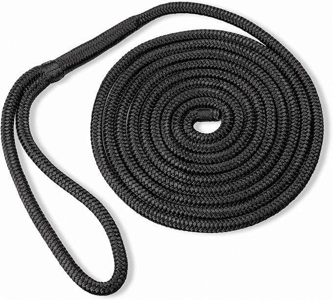 ACY Marine Double Braided Nylon Dock Line for Boats