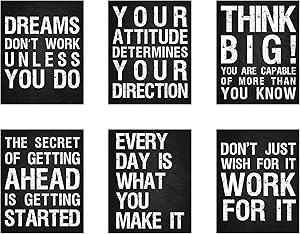 Motivational Wall Art Posters