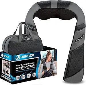 RESTECK Deep Tissue Kneading Massager for Neck & Back
