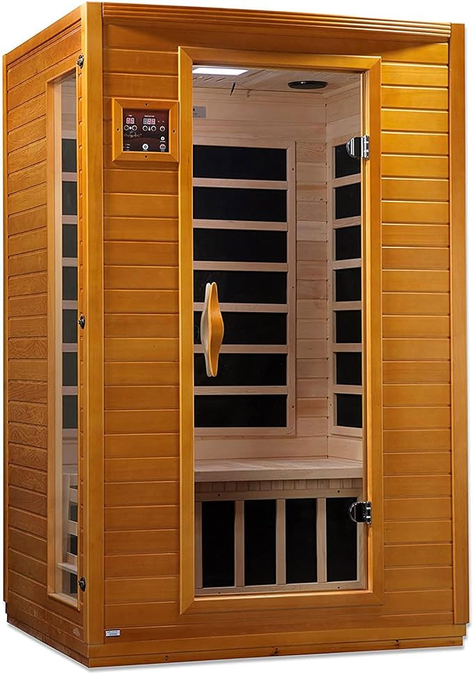 Revitalize with Versailles 2-Person Home Infrared Sauna & Spa