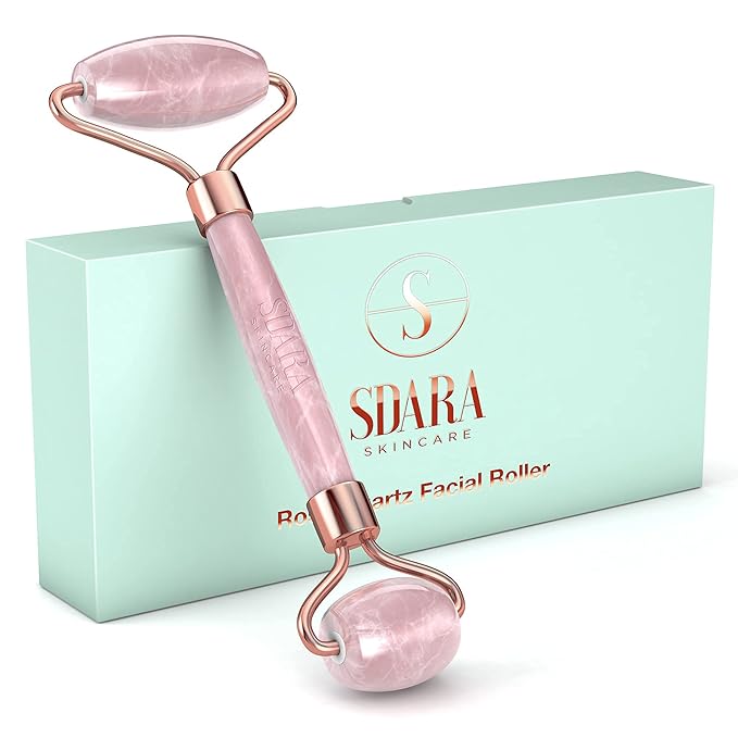 Rose Quartz Anti-Aging Facial Roller