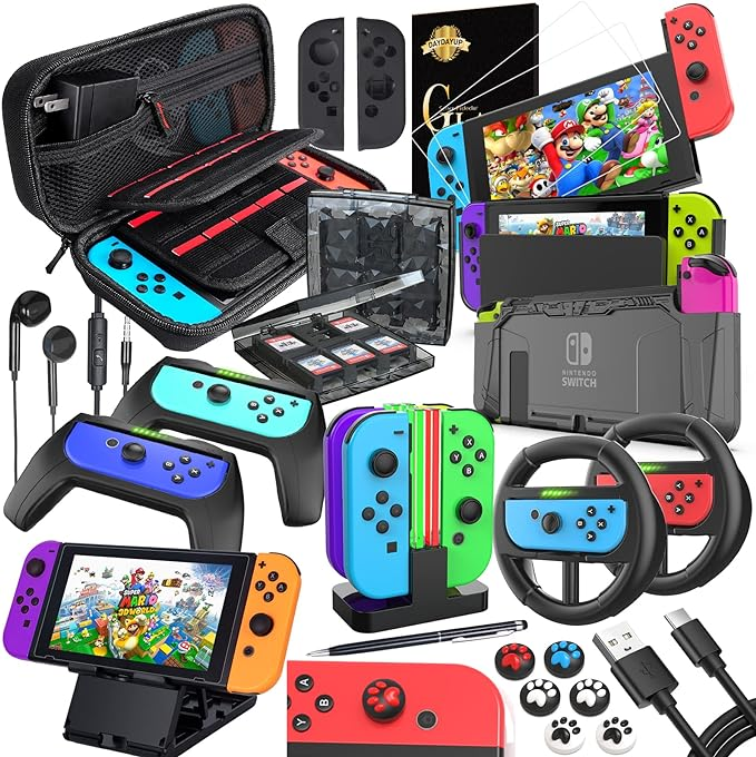Ultimate 18-in-1 Switch Accessory Bundle