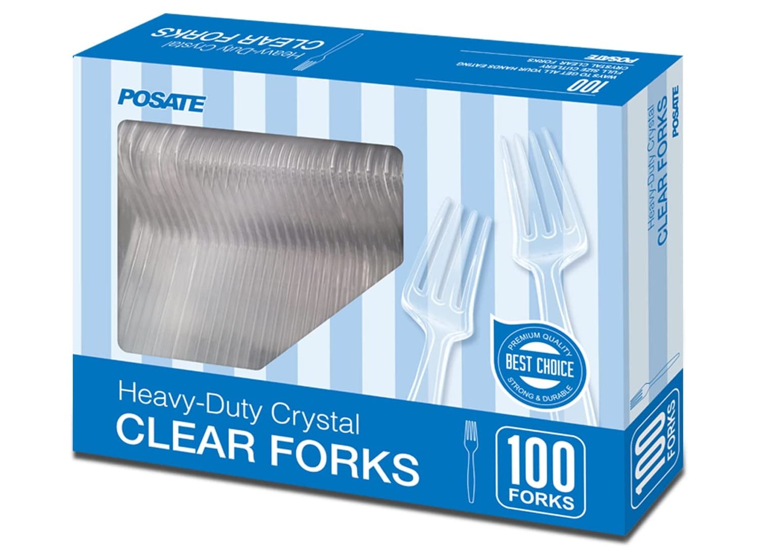 Super Elegant Durable BPA Free 3200ct Plastic Tasting Forks Mini Cocktail or Sampling Fork Set for Hors DOeuvres Appetizers Recyclable 4 Tine Utensil with Stainless Steel Look Shrimp or Seafood 