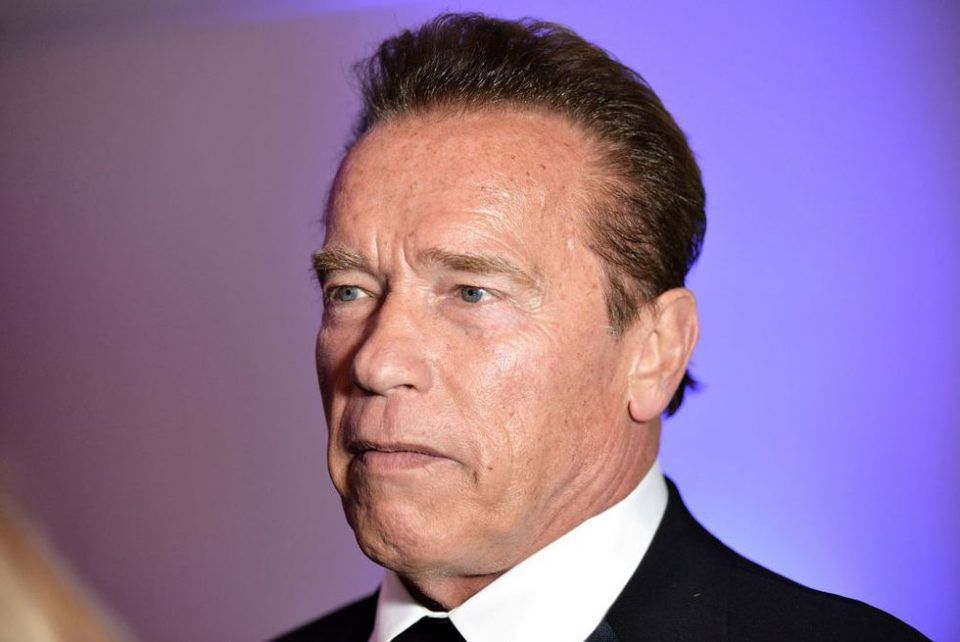 Arnold Schwarzenegger after his successful heart surgery, a testament to his strength and resilience
