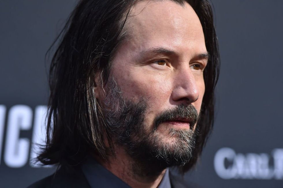 Keanu Reeves Says He's Been Married to Winona Ryder for 30 Years