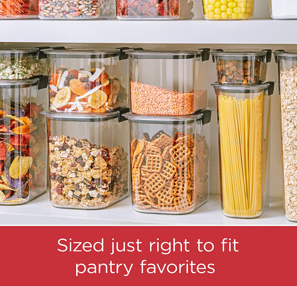 Dropship Kitchen Food Storage Containers Set; Kitchen Pantry Organization  And Storage With Easy Lock Lids; 8 Pieces to Sell Online at a Lower Price